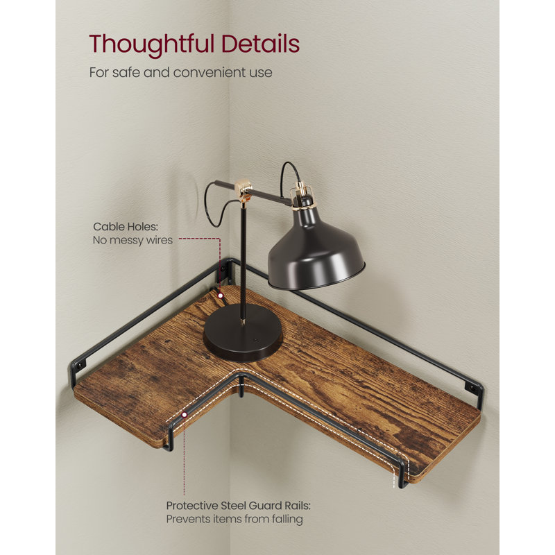 3 Piece Corner Shelf