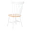 Chaise d'appoint à dossier Windsor en bois massif Matanna-171854002