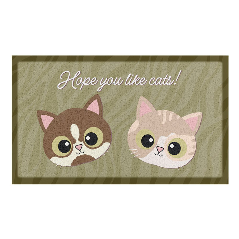 Non-Slip Animal Print Indoor & Outdoor Doormat