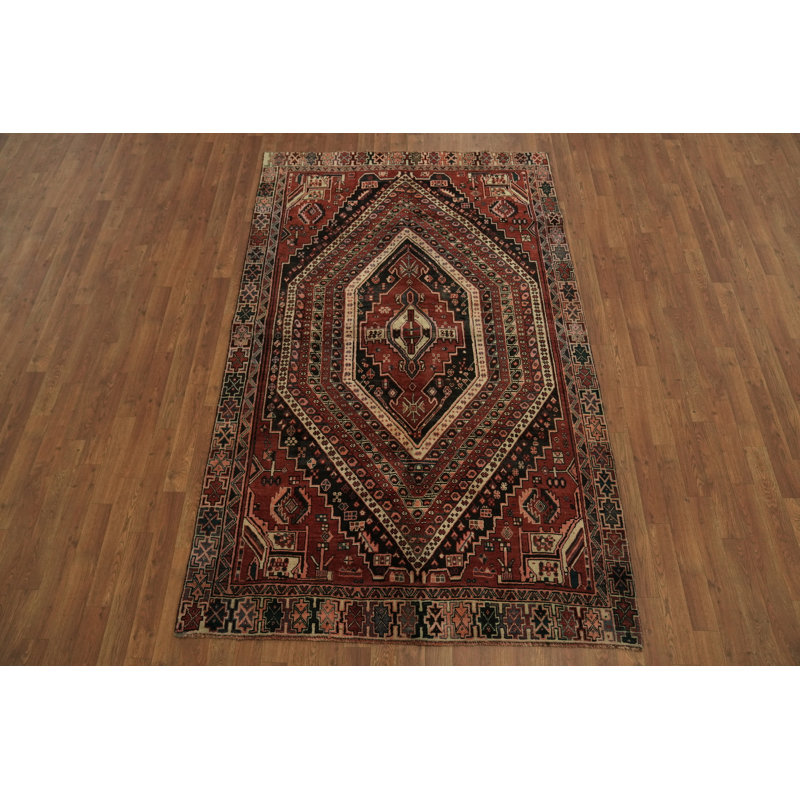 Tapis traditionnel rétro en laine 5 x 8 po