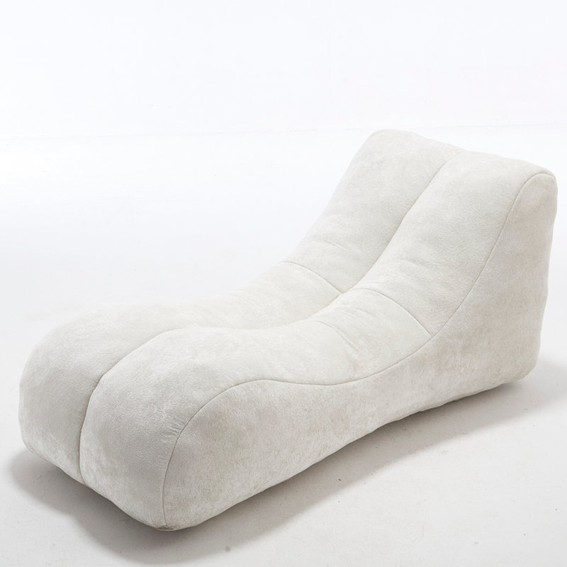 Comfortable Creative Bean Bag Sofa Chair, White