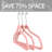 11 Plastic Non-Slip Accessories Hanger-98362496