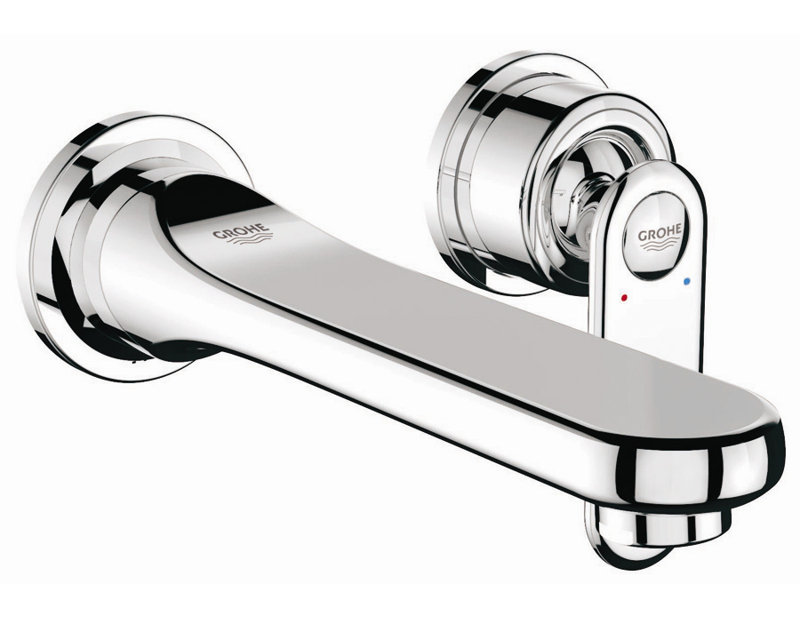 Veris Single Handle Wall Mounted Vessel Faucet, Moon White