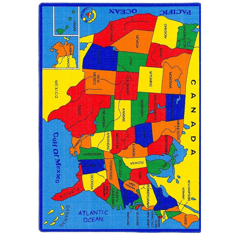 Nylon Rug, Rectangle 3'3" x 4'10"