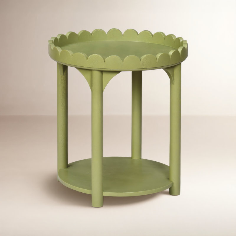 Table d'appoint Madeline, Vert
