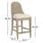 Adalyn Woven 25.25" Bar Stool