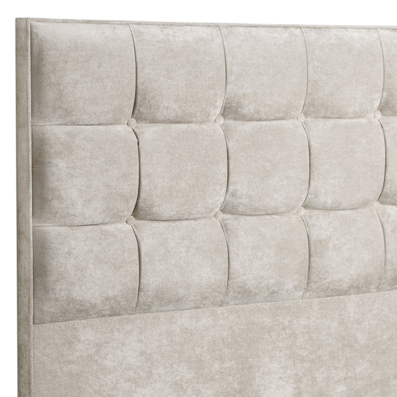 Upholstered Headboard, Small Double (4'), Truffle, Kensington