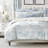 Rustic Cabin Cornflower Blue Cotton Duvet Cover Set 8 Piece-101884013