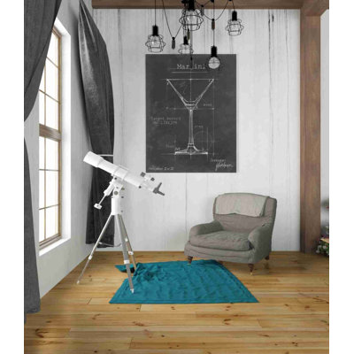 'Barware Blueprint V' by Ethan Harper Canvas Wall Art