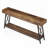 70.9" Extra Long Industrial Console Table – Rustic Brown
