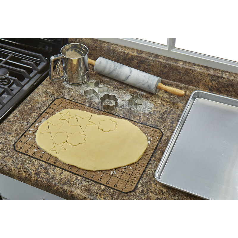 Tapis de pâtisserie en silicone Artisan, L 16 po x H 0,25 po x l 11 po