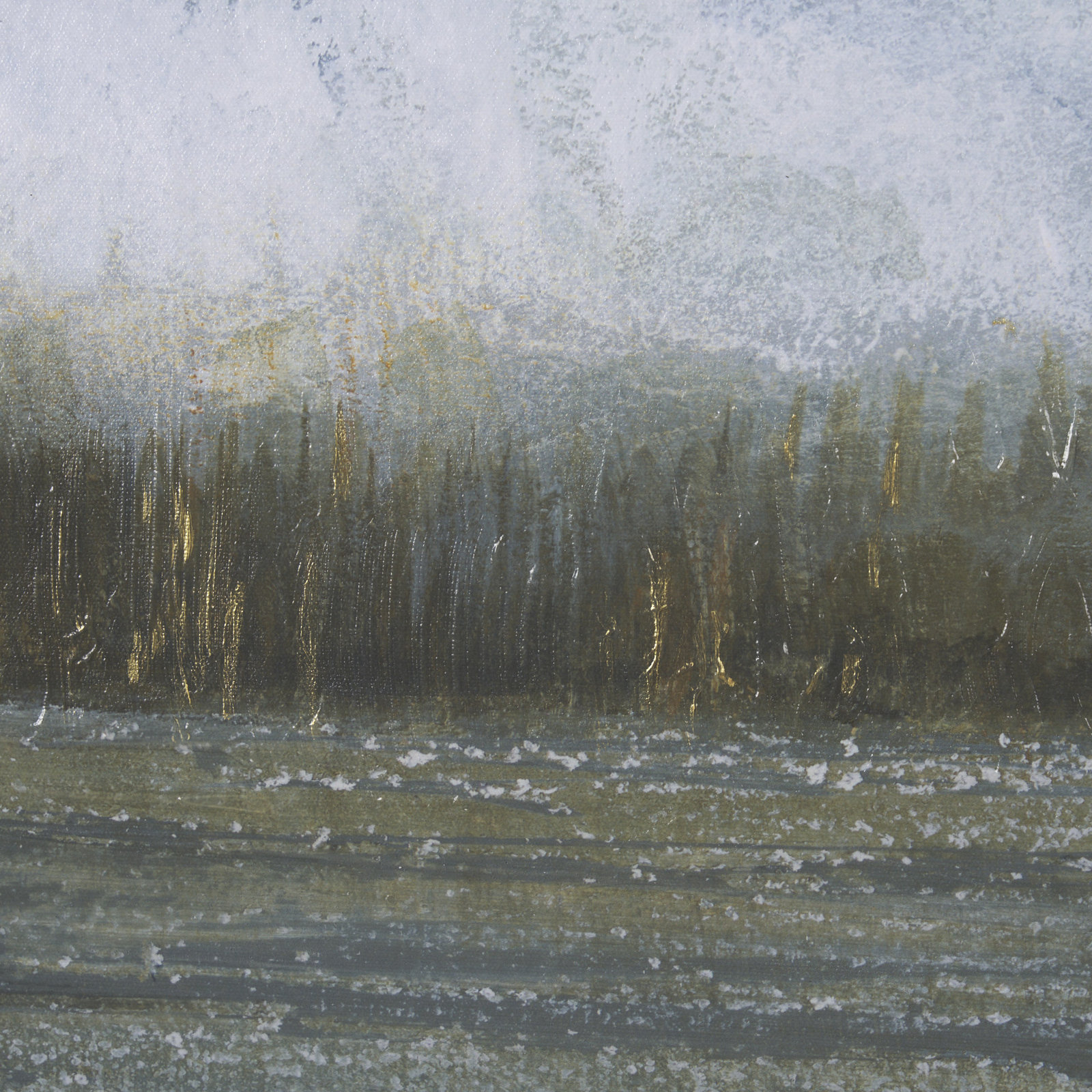 Spring Is Coming II Hand-Embellished Print, Spring is Coming I