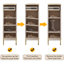 Rangement à chaussures en bois manufacturé beige