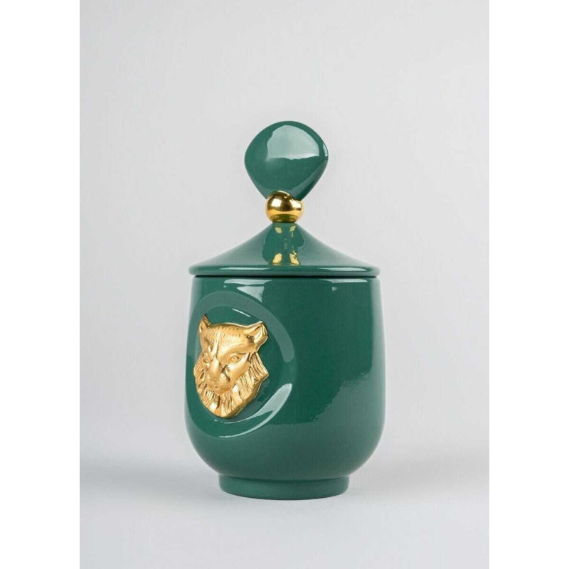 Lynx Candle Luxurious Animals - Redwood Fire