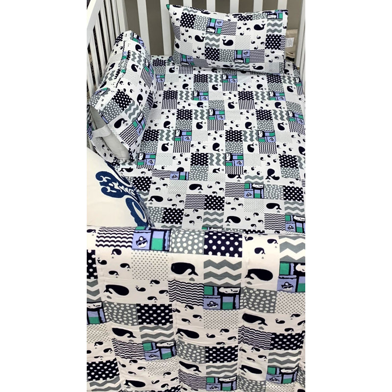 Ensemble de literie pour lit de bébé 5 pièces Ingifast