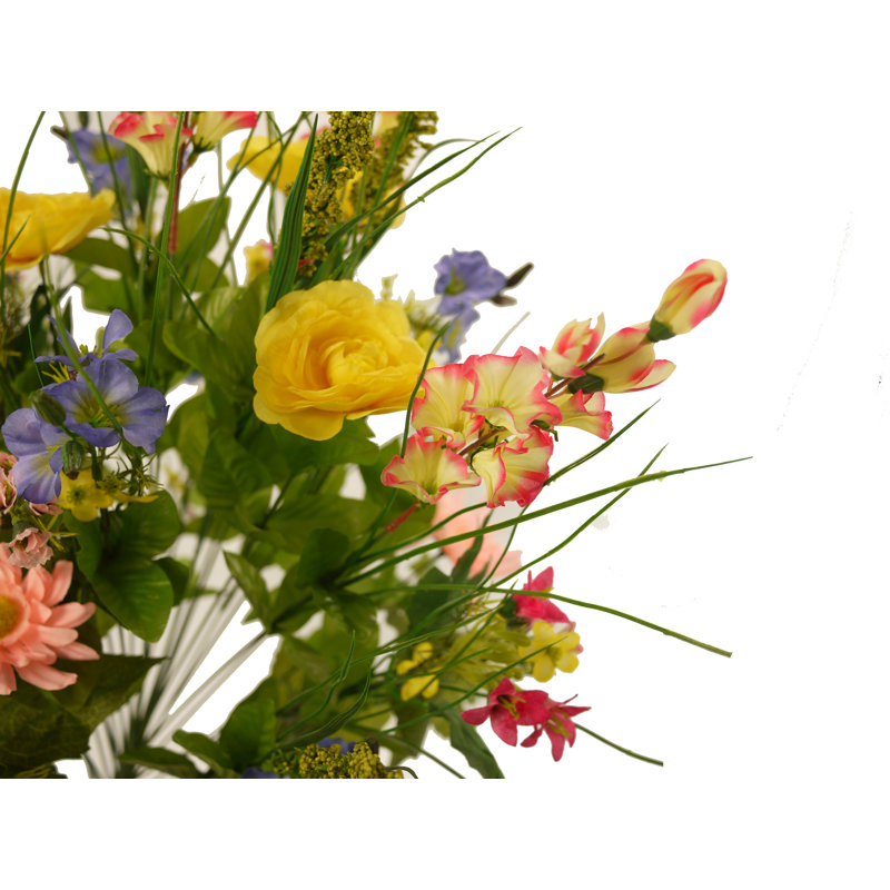Mixed Assortment Arrangement, Yellow, 32" H x 6" W x 4" D