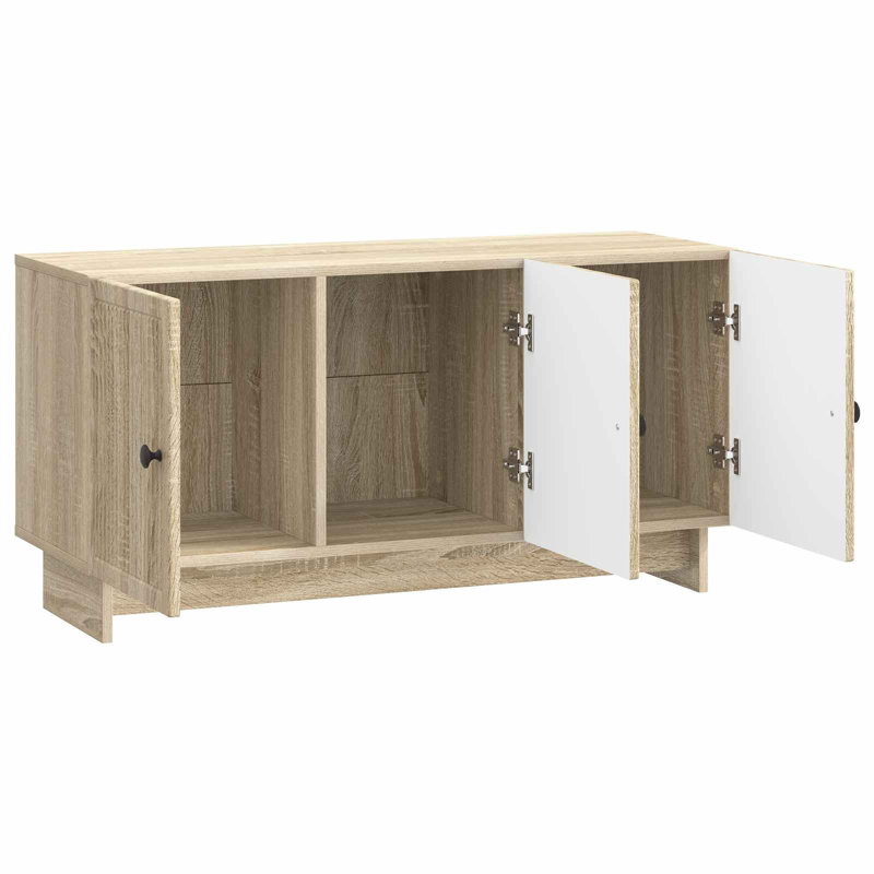 Unfinished TV Stand for TVs up to 43", Sonoma Oak