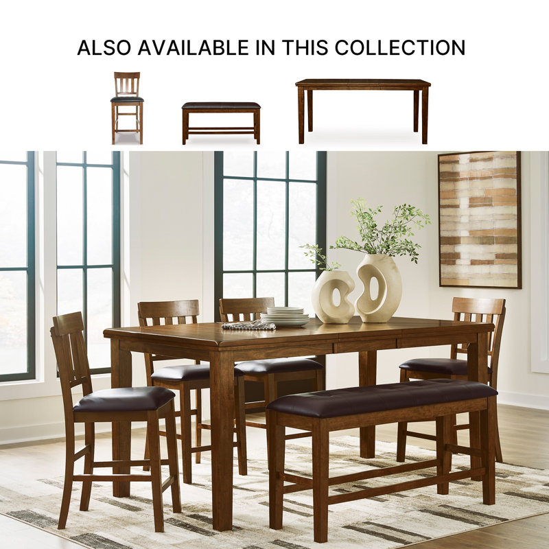 Tabouret de comptoir Bartons Bluff, Brun