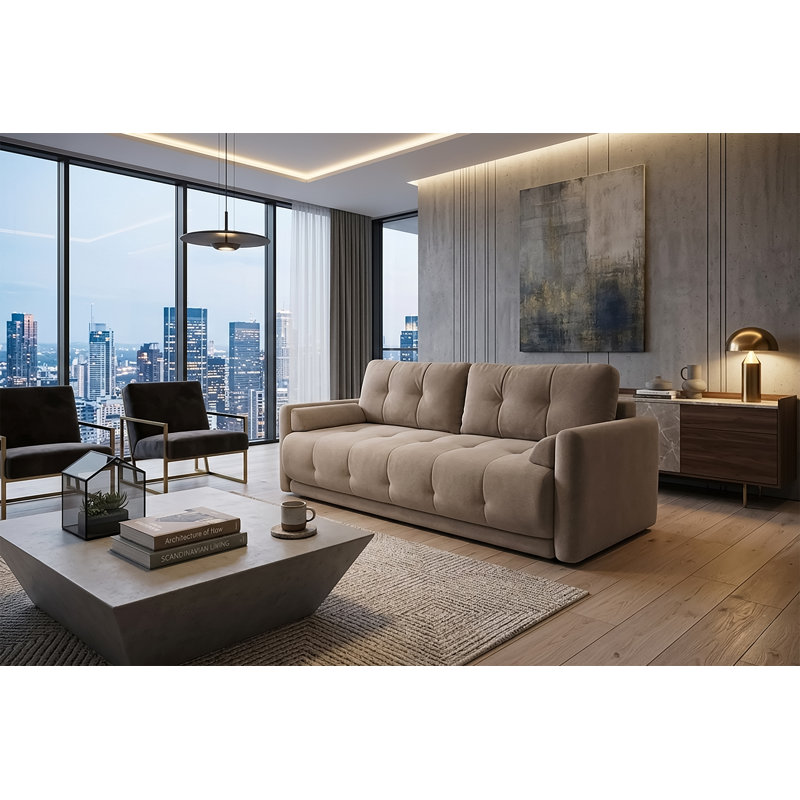 Etno sofa, 3-seater., Beige