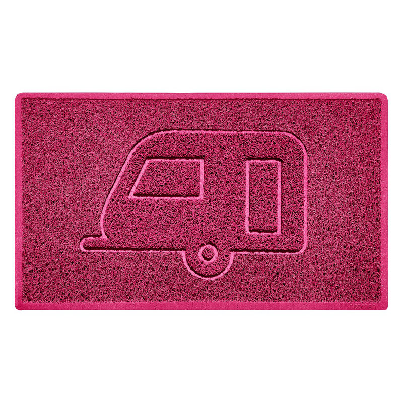Non-Slip Indoor / Outdoor Doormat, 45cm W x 75cm L, Black