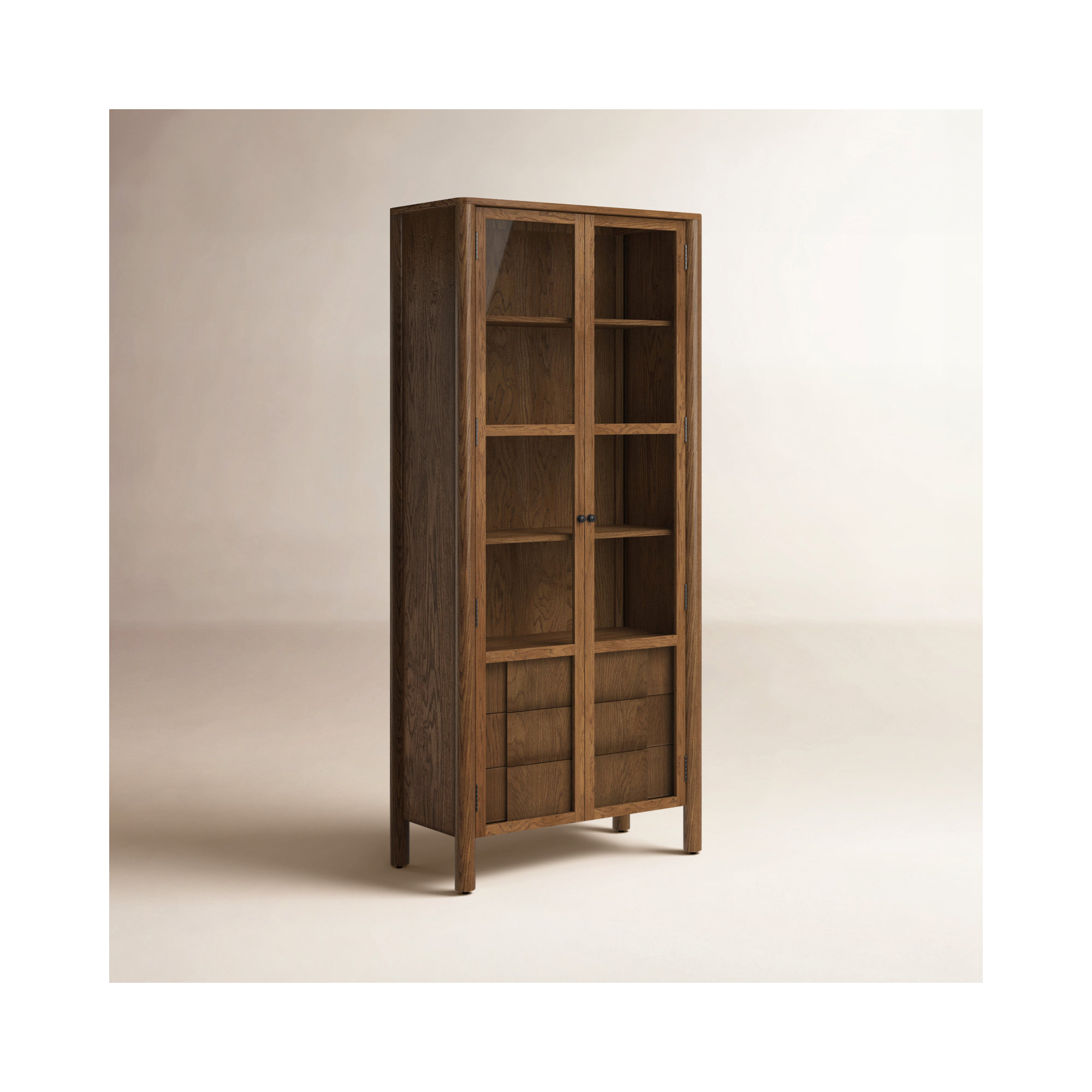 Dougherty Dining Cabinet, Medium Brown