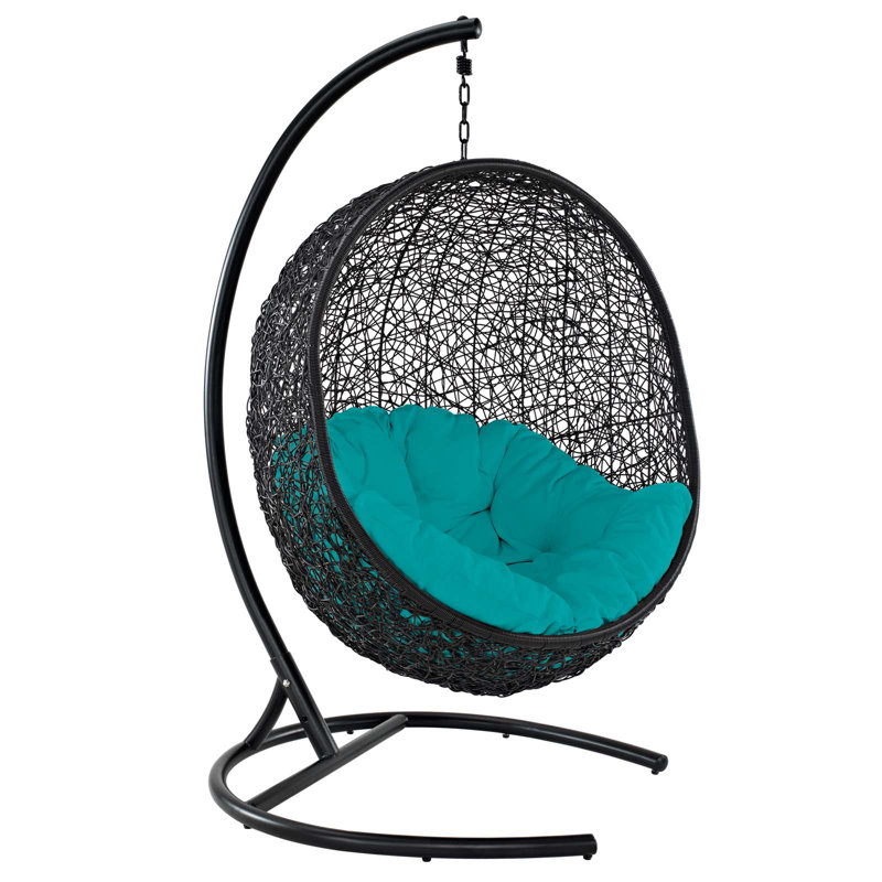 Chaise suspendue d'extérieur Encase de Modway, Turquoise