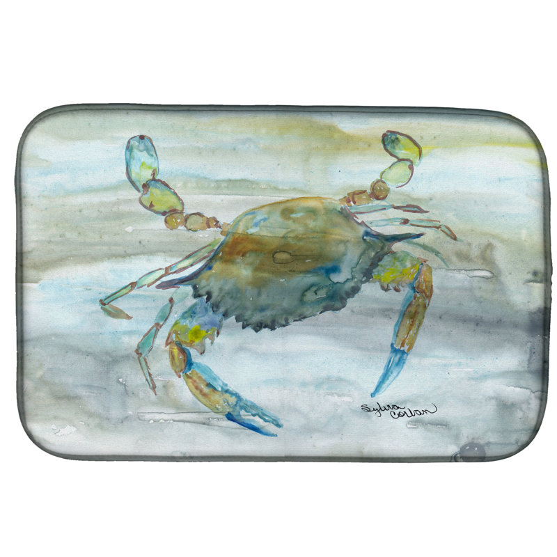 Tapis de séchage crabe