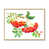 Toile naturelle avec cadre flottant