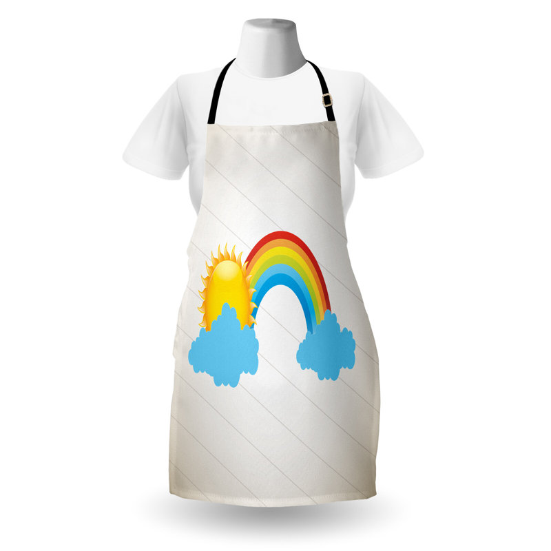 No Pattern Bib Apron