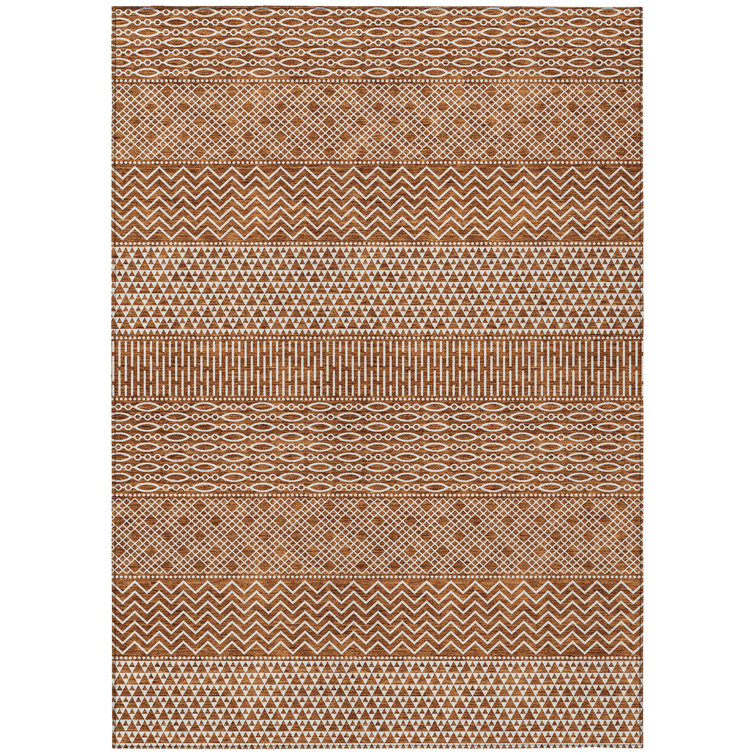 Tisdell Area Rug with Non-Slip Backing
