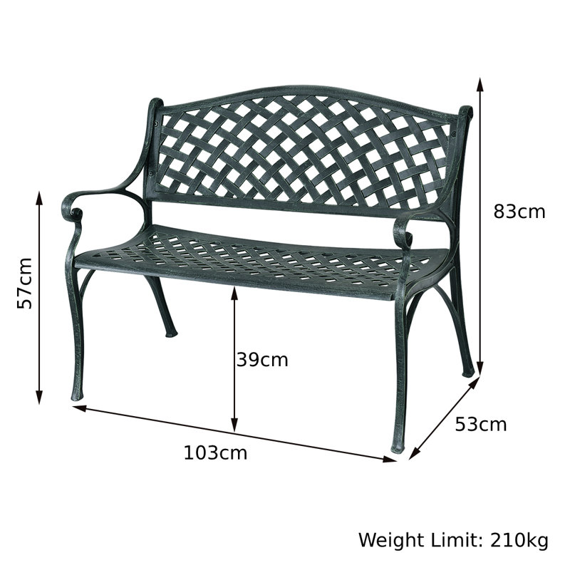 Esparza Outdoor Bench