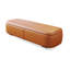 Banc de rangement long en cuir orange pour chambre et vestibule orange-2033136621-2033136611