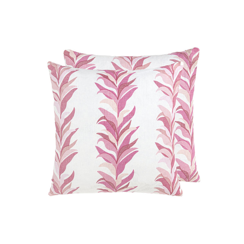 Square Pillow Cover & Insert, Square 22", Azalea