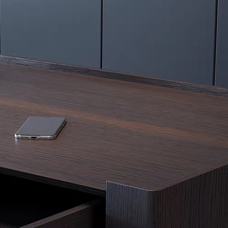 Modern minimalist writing desk, 29.53" H x 70.87" W x 25.59" D 