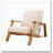 Acacia Wood Club Chair Stylish Comfort Versatile Design-1414433986