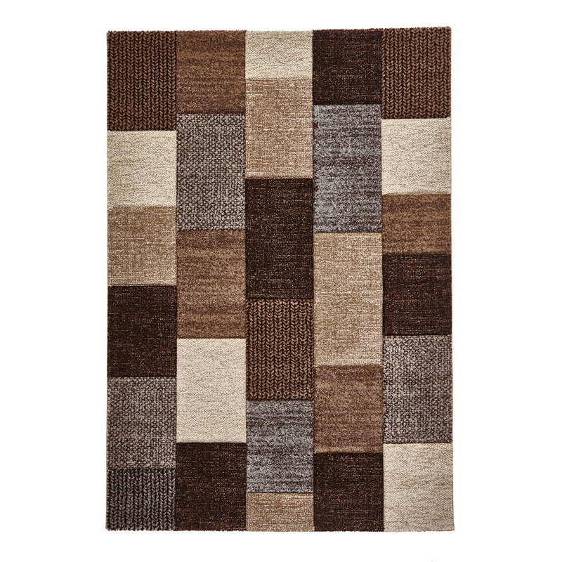 Brooklyn area rug Machine Woven Rectangle Beige/Grey, Rectangle 120 x 170cm