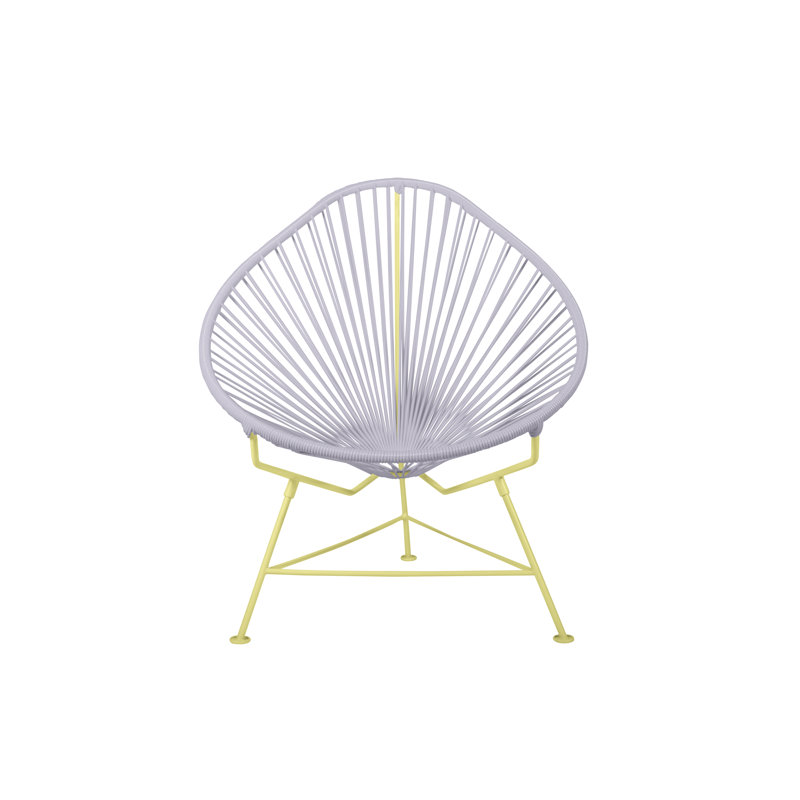 Chaise de jardin, Transparent / jaune