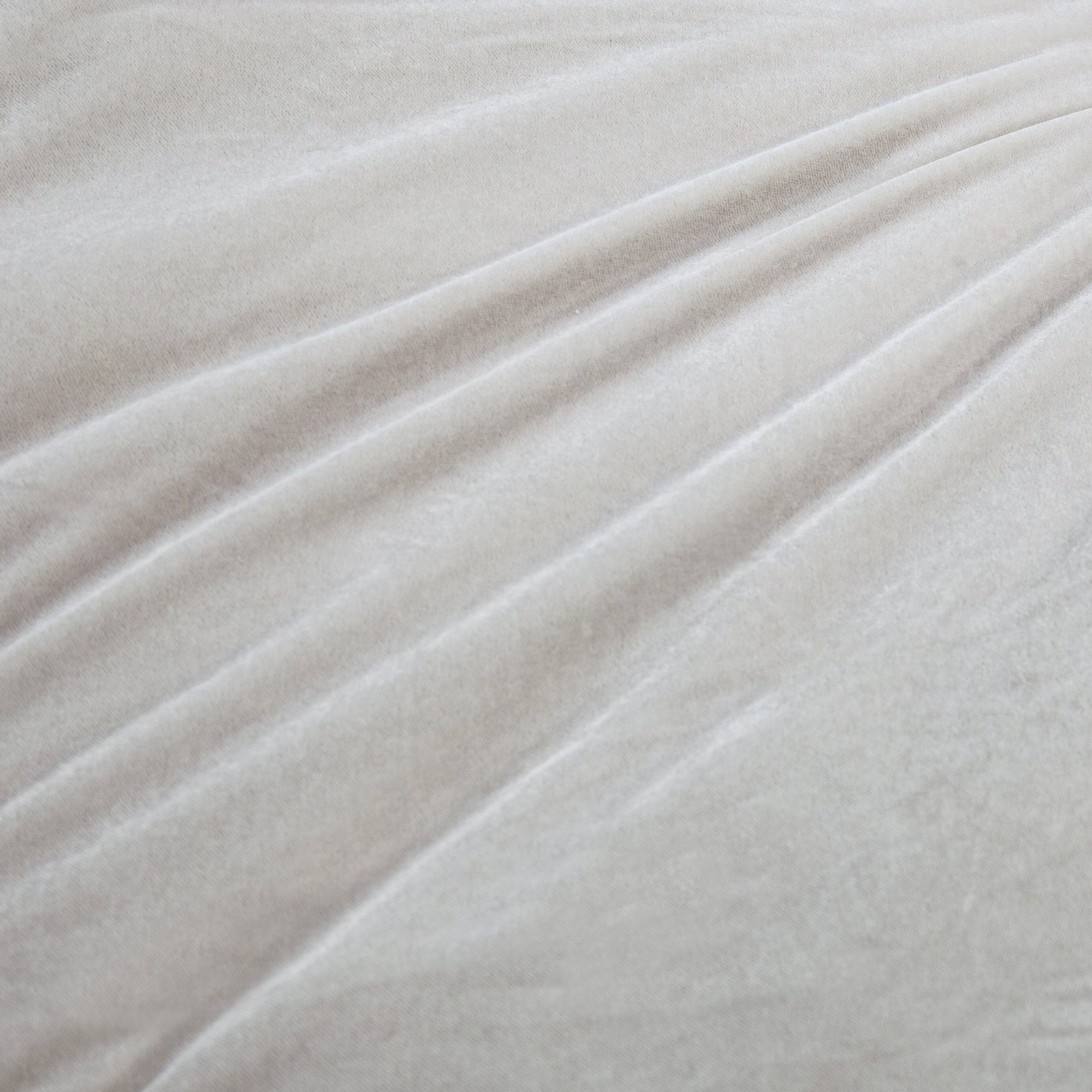 Estelle Velvet Comforter Set, King Comforter + 2 King Shams, Taupe