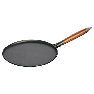 Le Creuset Satin Black Cast Iron 27cm Crepe Pan – Queenspree