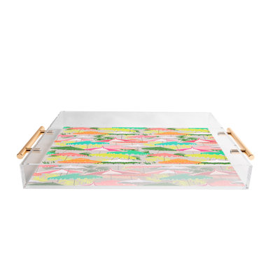 plateau en acrylique alison janssen Palm Springs