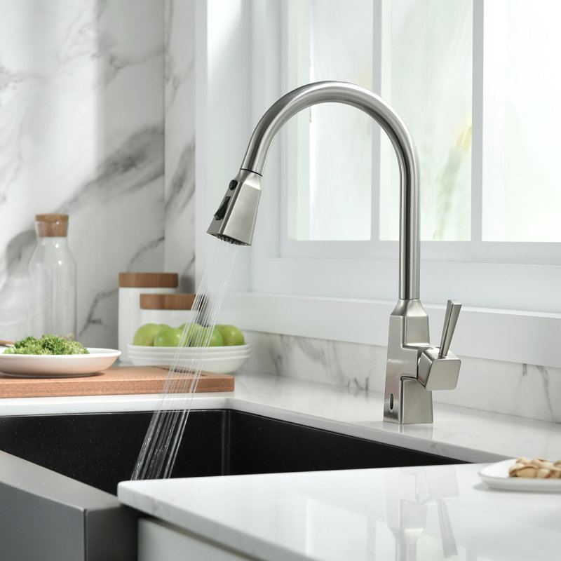 FLG Pull Down Touchless Kitchen Faucet