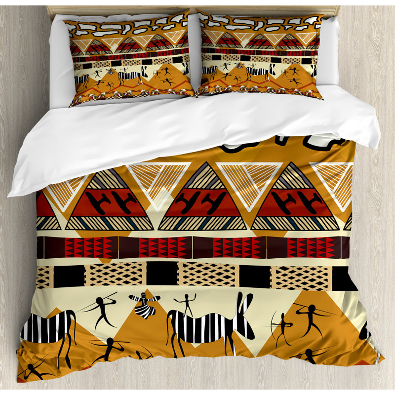 Melchor 260 TC Duvet Cover Set, Double - 2 Standard Pillowcases