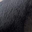 Tapis noir en fausse fourrure de couleur unie Daw-1054152216