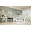 Lit double pleine grandeur avec rangement et amp; Conception de tableau noir, cadre en bois massif, aucun sommier requis, stable Durable-1064815104