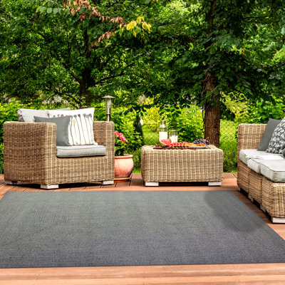 Tapis intérieur / extérieur tressé Neufeld