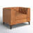 Essex Full Grain Genuine Leather Lounge Chair-1615481975