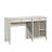 Computer Desk, Light Grey Finish