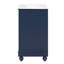 Meuble-lavabo moderne, conception simple et élégante avec rangement à fermeture en douceur