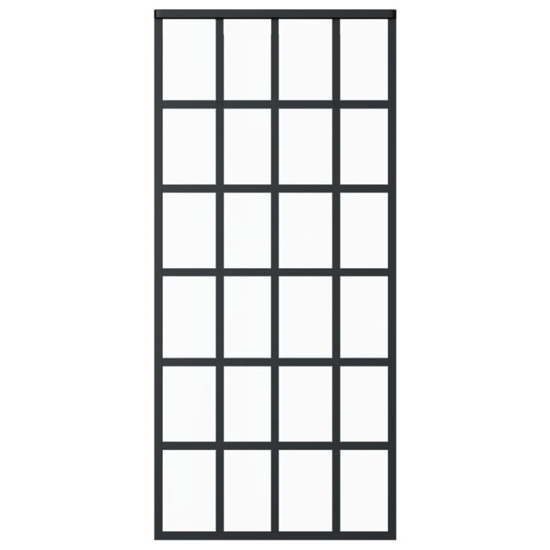 Breck Sliding Door with Hardware Set, 205cm H x 90cm W x 2cm D