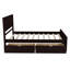 Lit plateforme simple avec rangement Yaqi